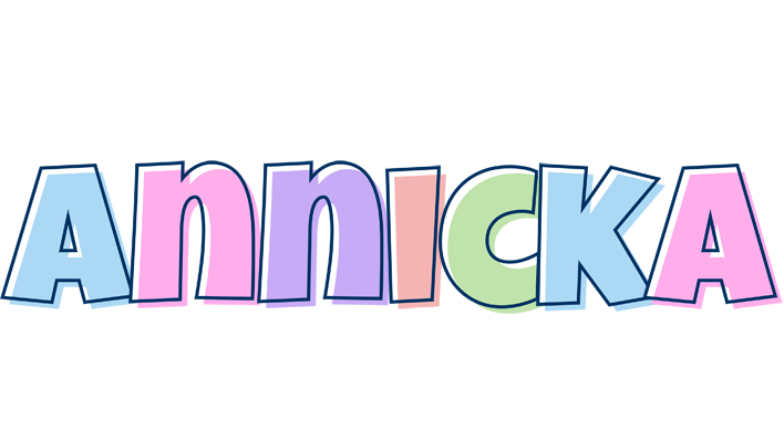 Annicka pastel logo