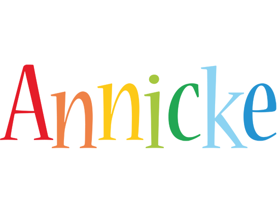 Annicke birthday logo