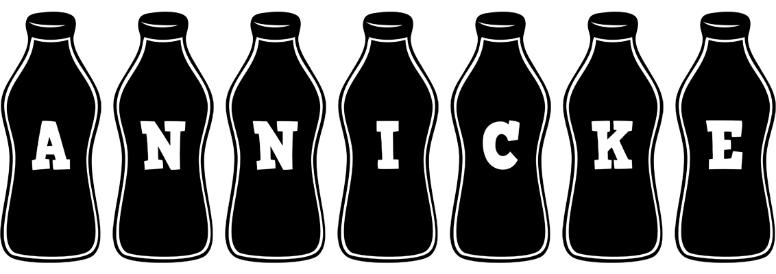 Annicke bottle logo