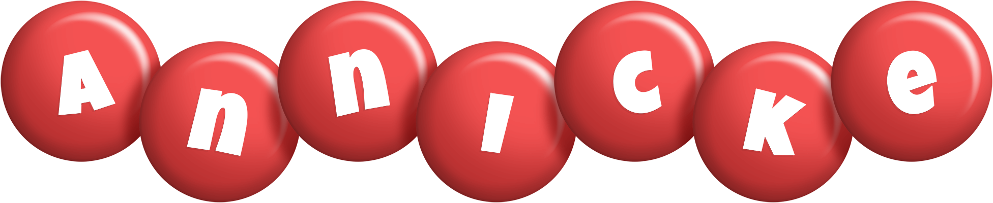 Annicke candy-red logo
