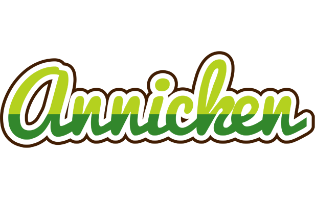 Annicken golfing logo