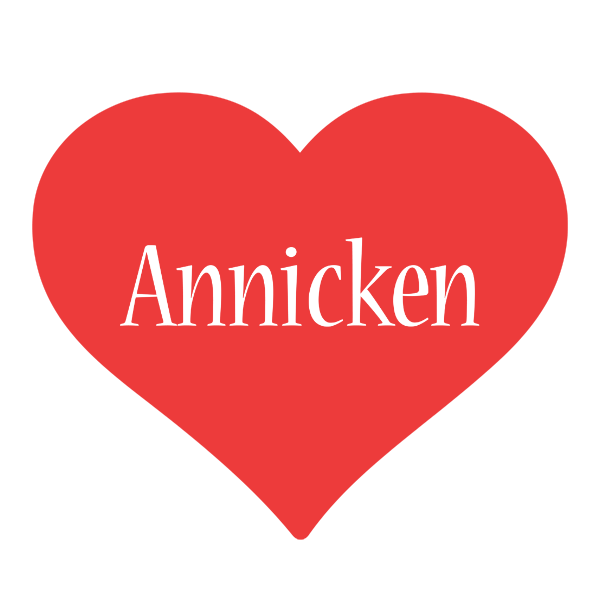 Annicken love logo