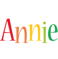 Annie birthday logo