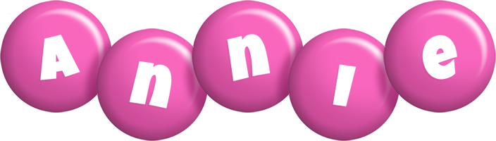 Annie candy-pink logo