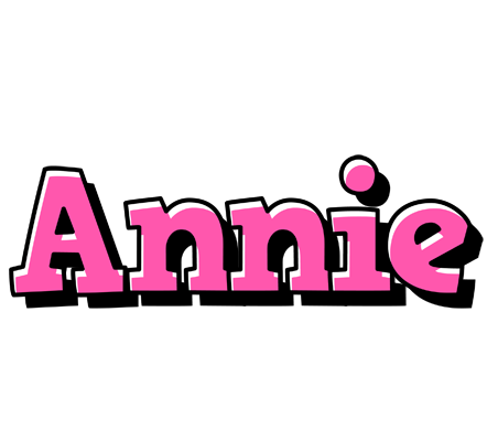 Annie girlish logo