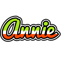 Annie superfun logo