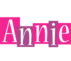 Annie whine logo
