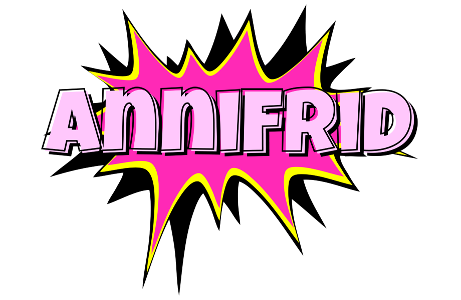 Annifrid badabing logo