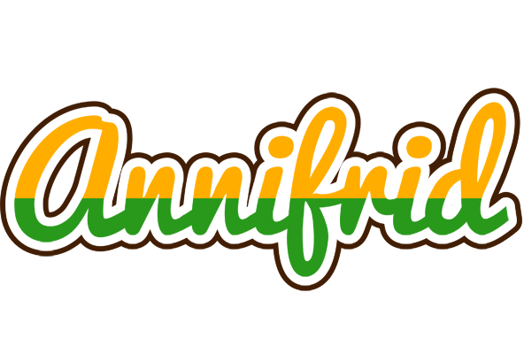 Annifrid banana logo