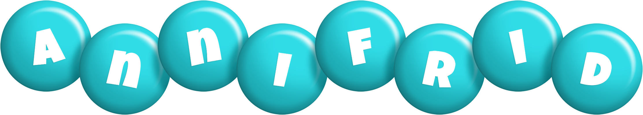 Annifrid candy-azur logo