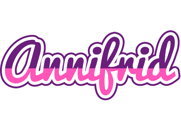 Annifrid cheerful logo