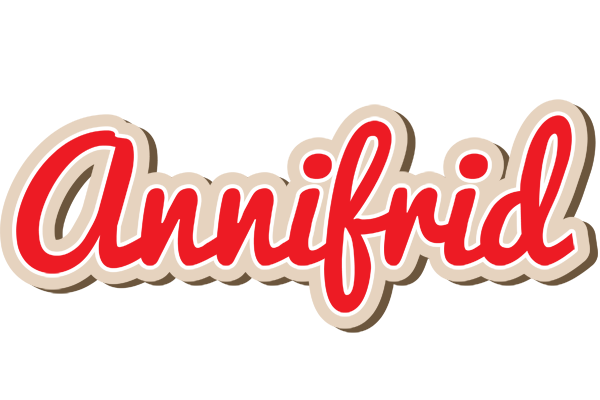 Annifrid chocolate logo