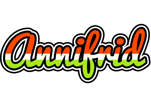 Annifrid exotic logo