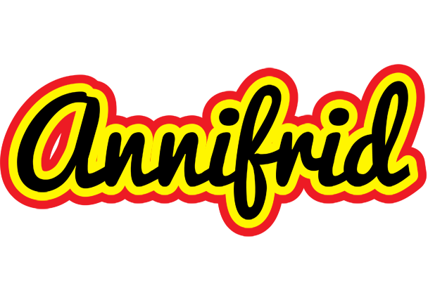 Annifrid flaming logo