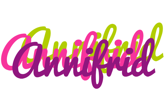 Annifrid flowers logo