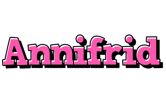 Annifrid girlish logo