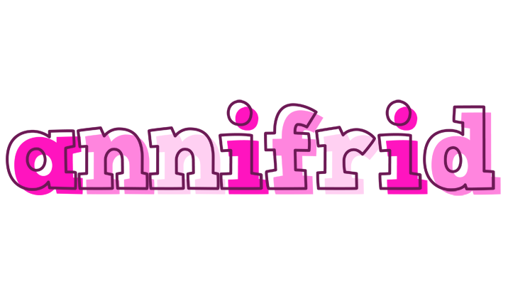 Annifrid hello logo