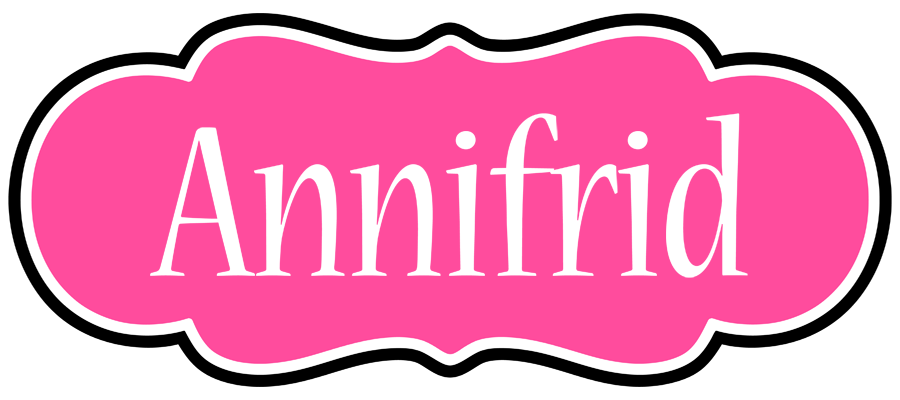 Annifrid invitation logo