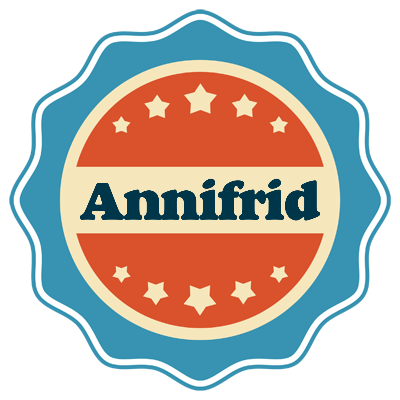 Annifrid labels logo