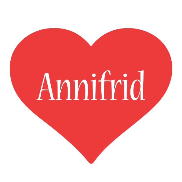 Annifrid love logo