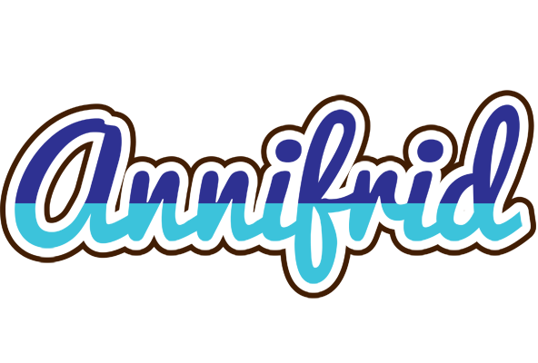 Annifrid raining logo
