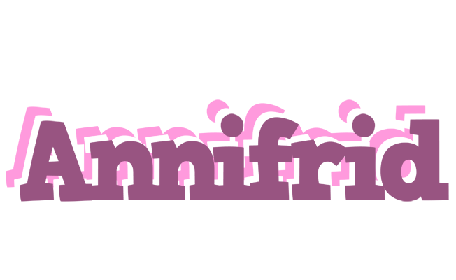 Annifrid relaxing logo