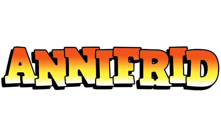 Annifrid sunset logo