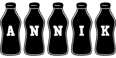 Annik bottle logo