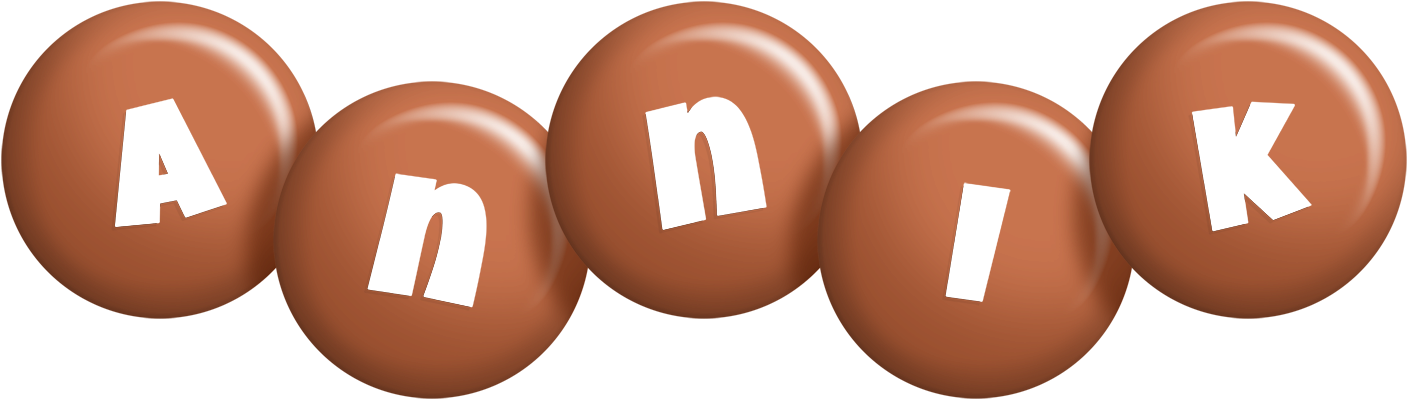 Annik candy-brown logo