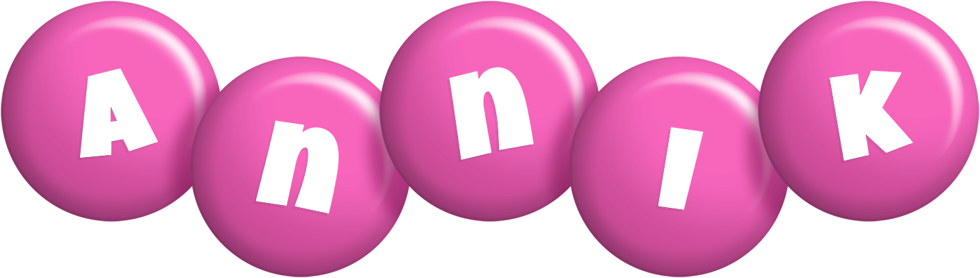 Annik candy-pink logo