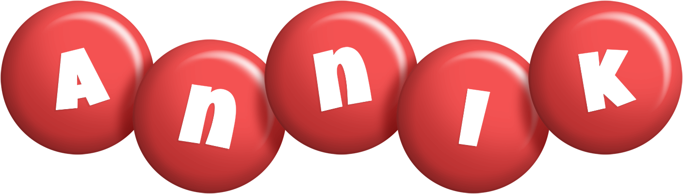 Annik candy-red logo