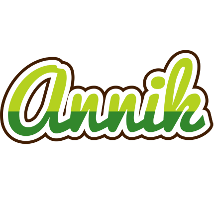 Annik golfing logo