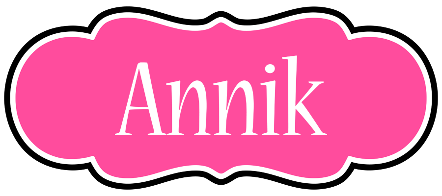 Annik invitation logo