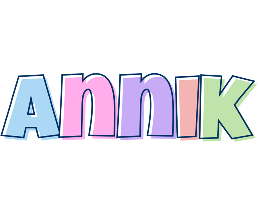 Annik pastel logo