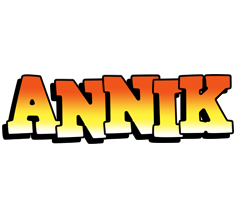 Annik sunset logo