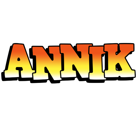 Annik sunset logo