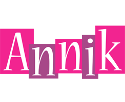 Annik whine logo
