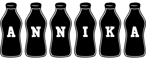 Annika bottle logo