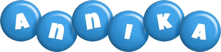 Annika candy-blue logo