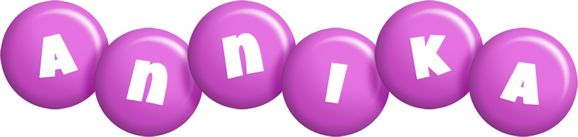Annika candy-purple logo