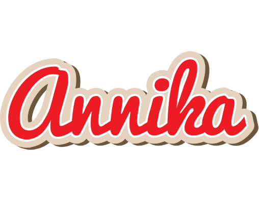 Annika chocolate logo