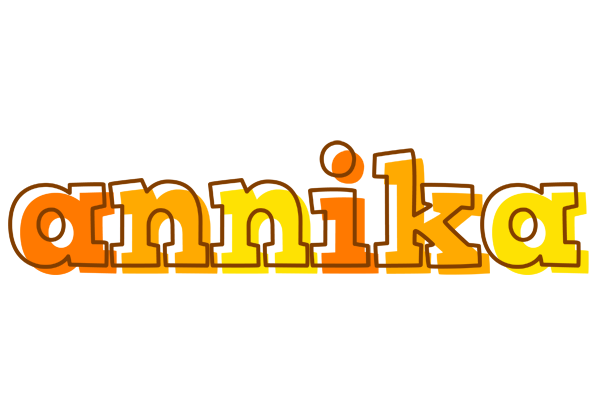Annika desert logo