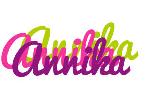 Annika flowers logo