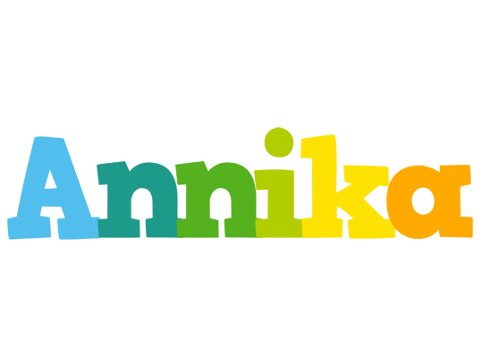 Annika rainbows logo