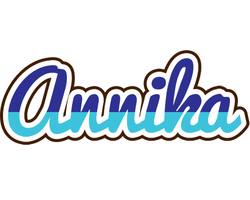 Annika raining logo