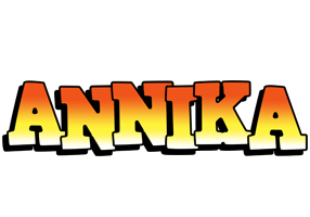 Annika sunset logo