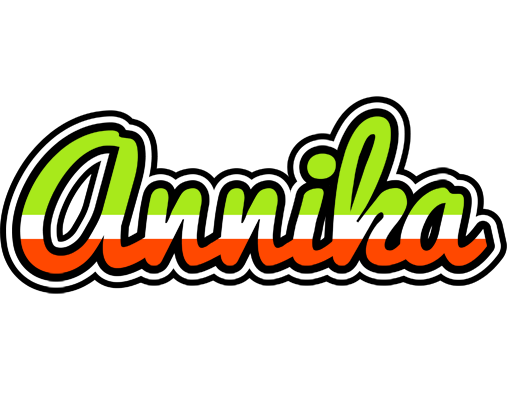 Annika superfun logo