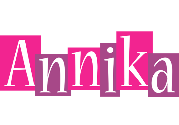 Annika whine logo