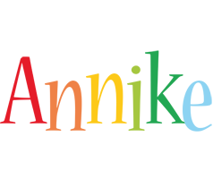 Annike birthday logo