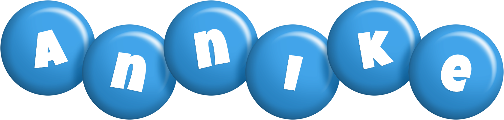 Annike candy-blue logo